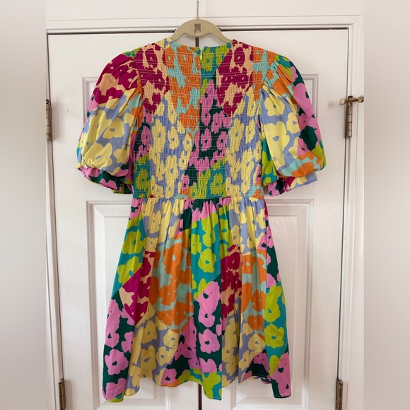 Crosby Multicolor Smocked Dress - Picture 2 of 3